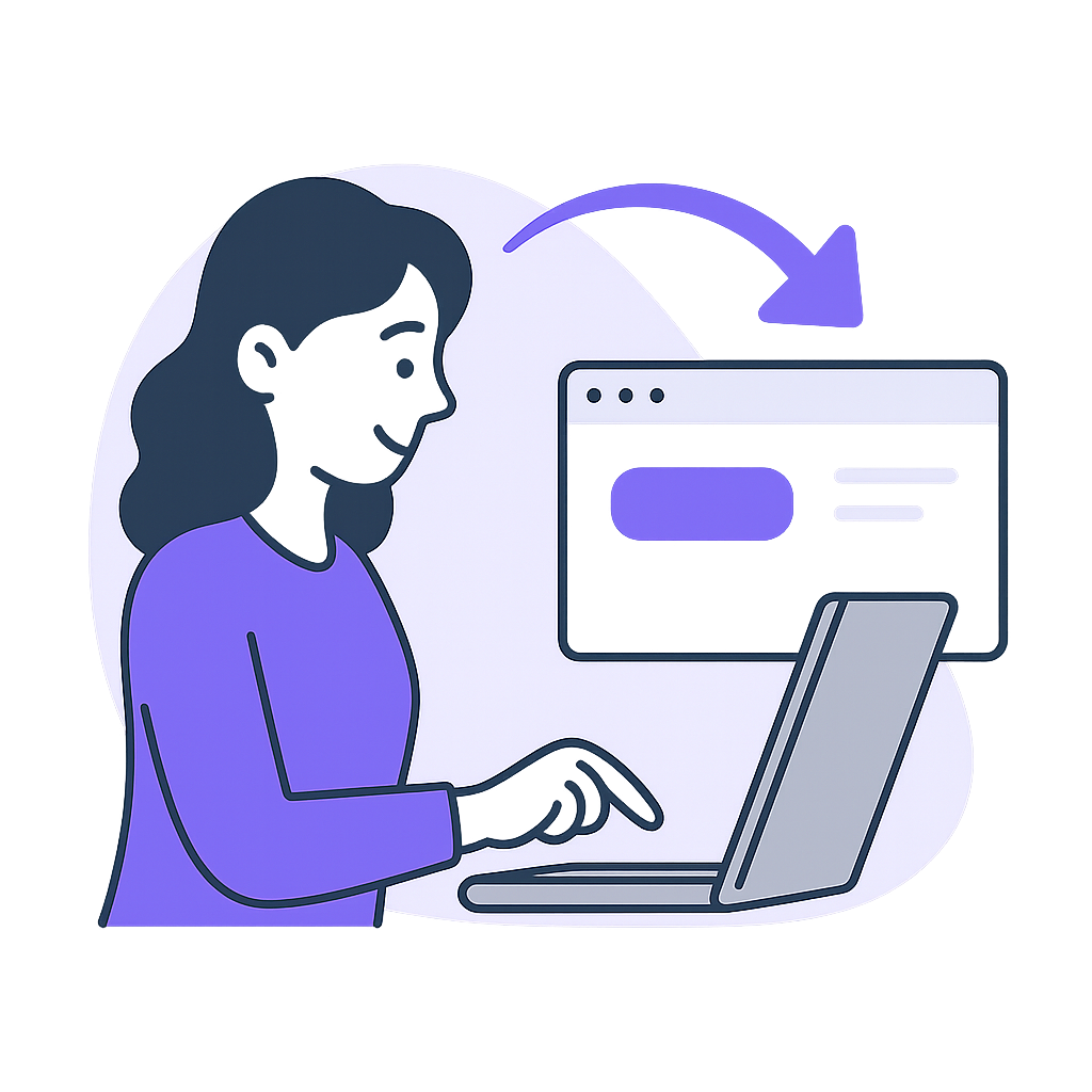 Submit your request illustration